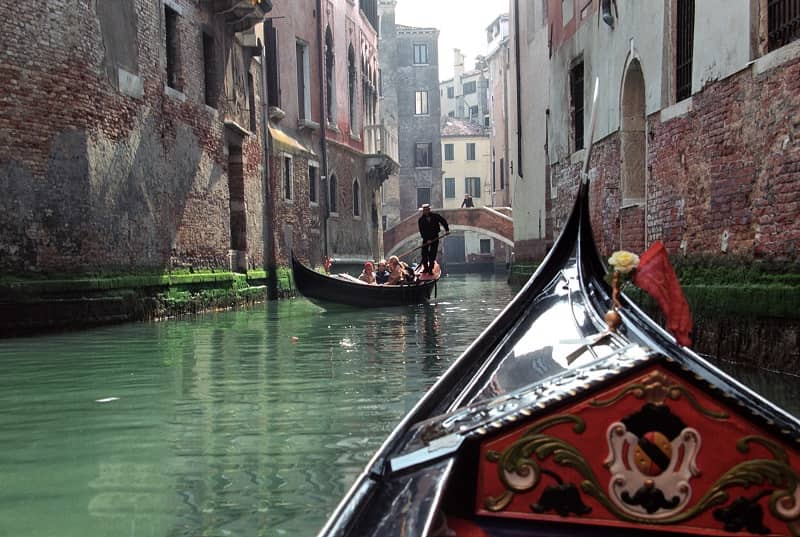 On a Gondola Singing “O Sole Mio”… Where Else?